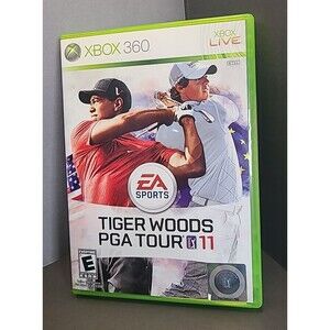 Xbox 360 Tiger Woods PGA Tour 11 Microsoft (2010) Complete W/ Manual Tested